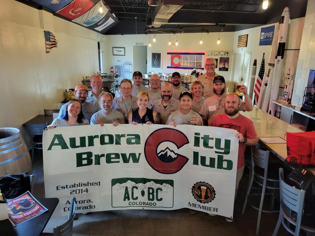 A group shot of Aurora City Brew Club